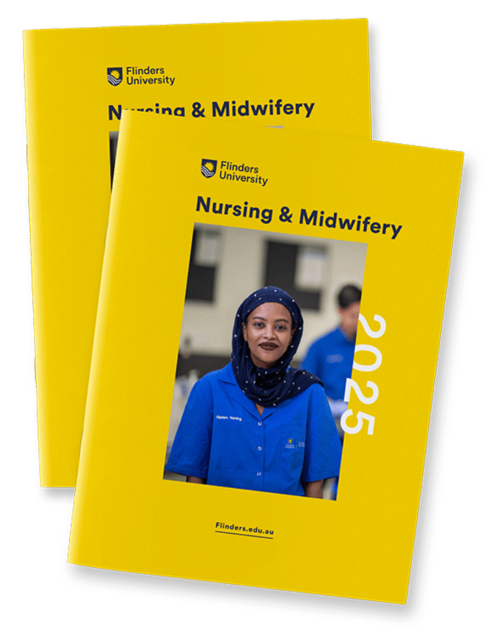 Image of nursing & midwifery brochure 2023 cover
