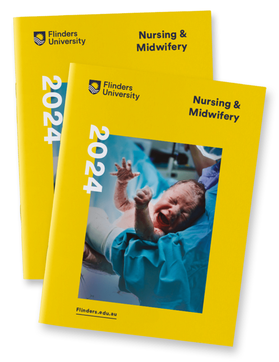 Image of nursing & midwifery brochure 2023 cover