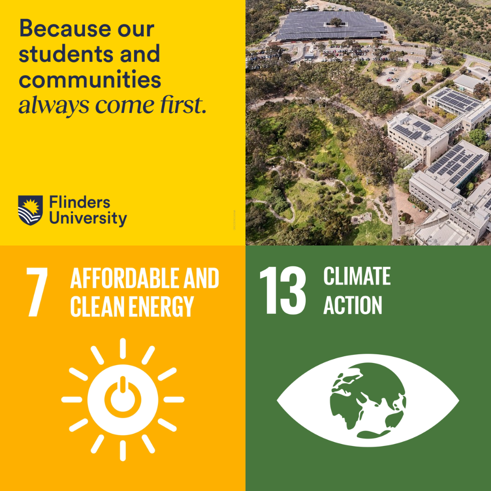 Flinders Named Top Performer for Energy and Climate