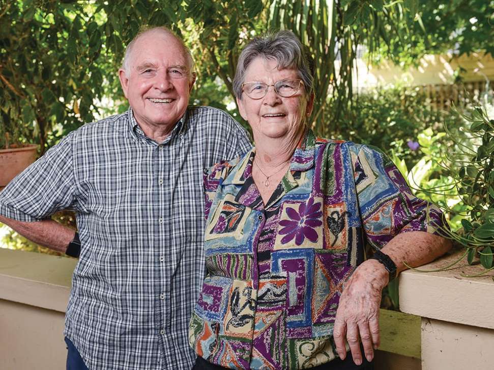 Reverend Eric Kirkham and Joan Kirkham