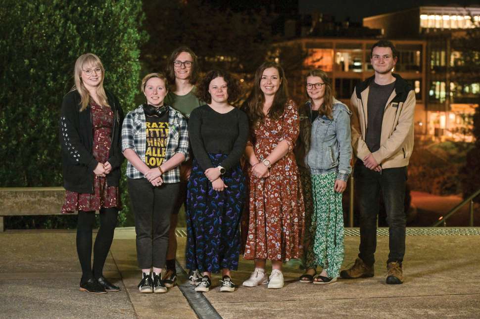 Flinders University Palaeontology Society committee.