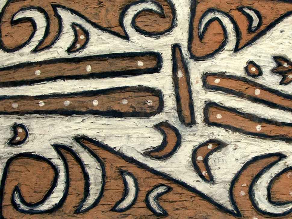 Papua New Guinea art - unknown - 1308 - (detail)