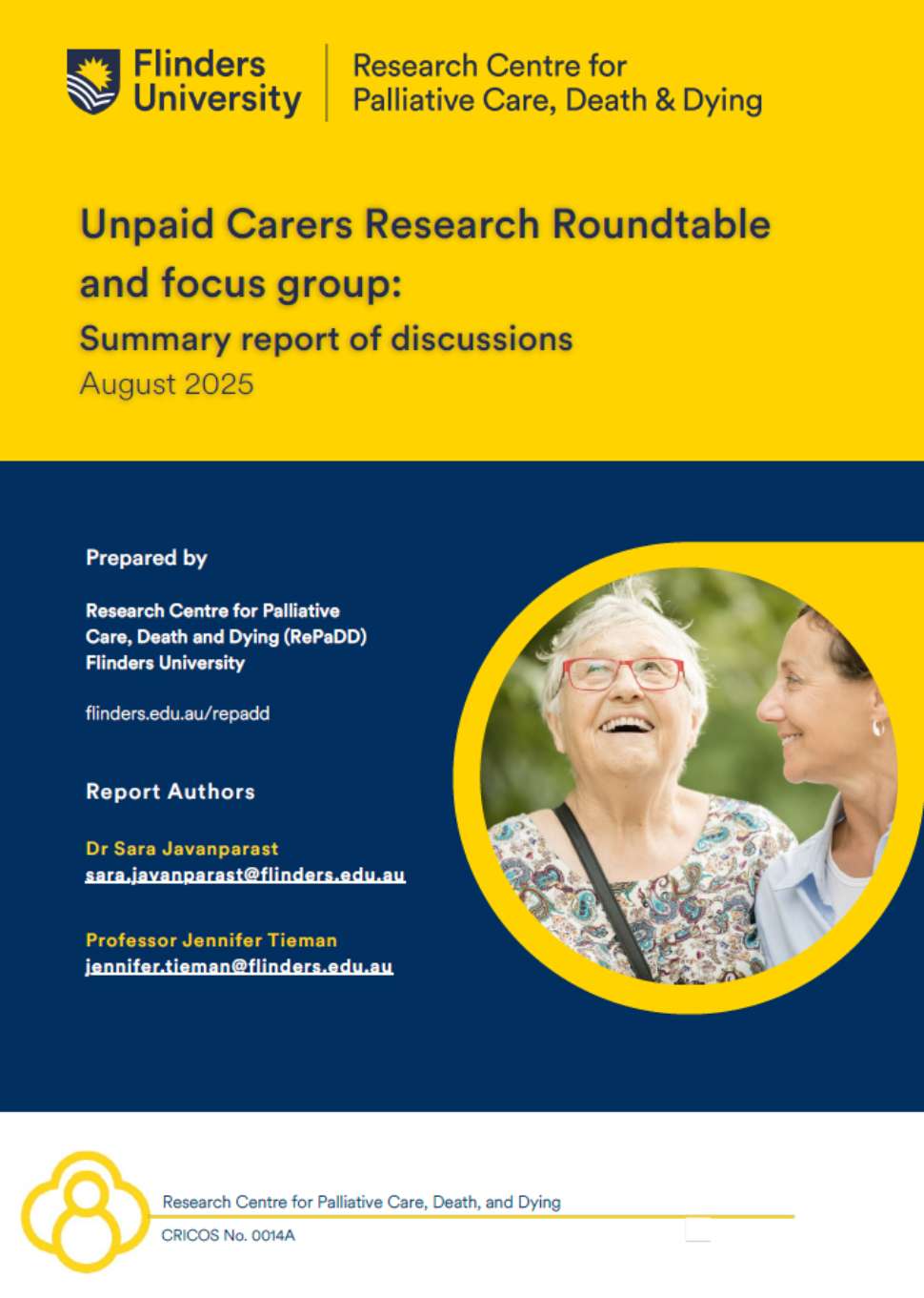 Download the Unpaid Carers Research Roundtable Summary Report