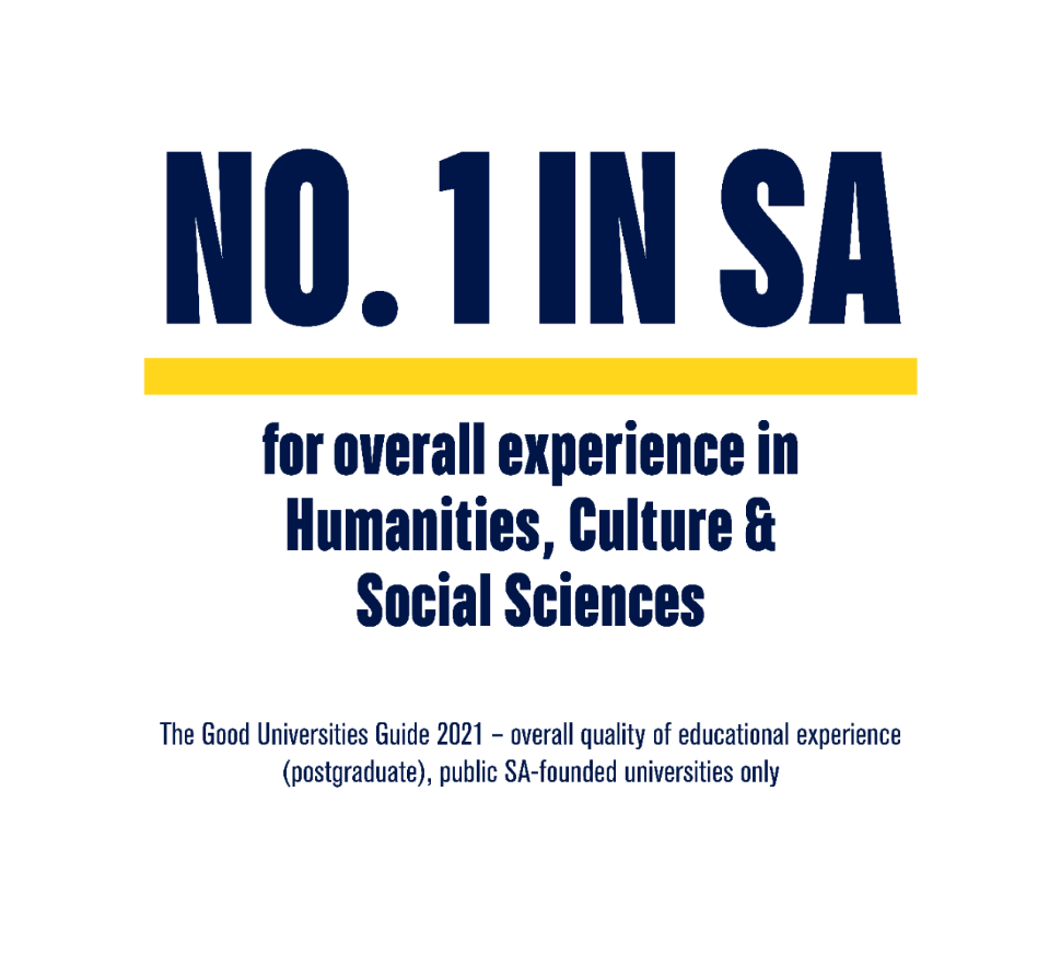 No. 1 in SA for overall experience in Humanities, Culture & Social Sciences