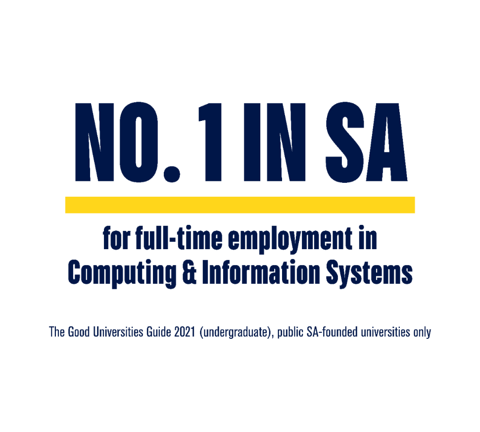 No. 1 in SA for full-time employment in Computing & Information Systems
