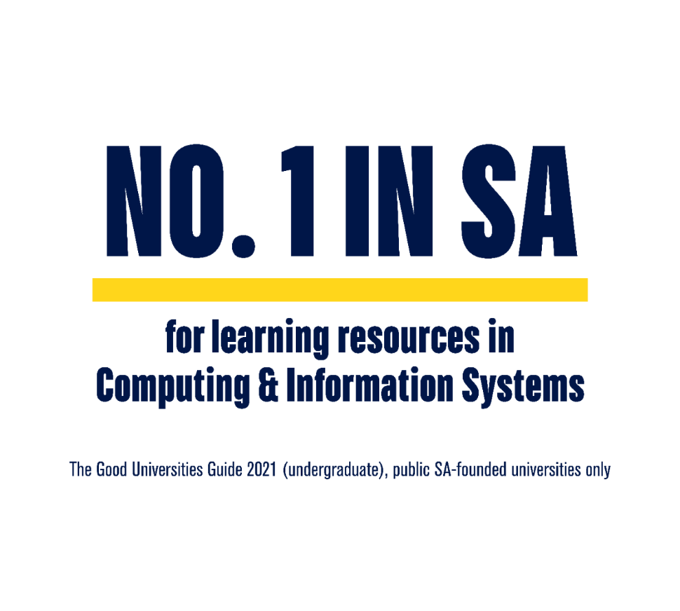 No 1 in South Australia for learning resources in Computing & Information Systems