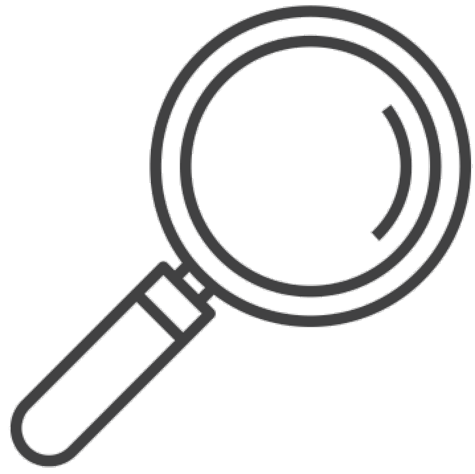 Magnifying glass icon