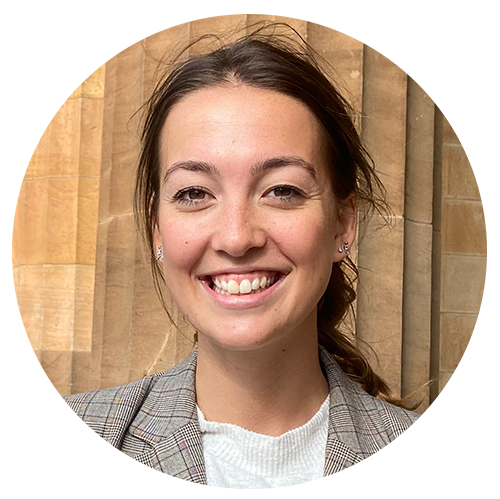 Close up of law student Marielle Intveld