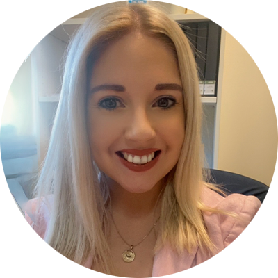 A front on headshot of First Year Coordinator Rebecca Rose