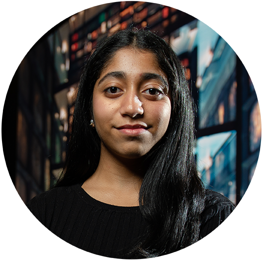 Student Ari Banerjee.