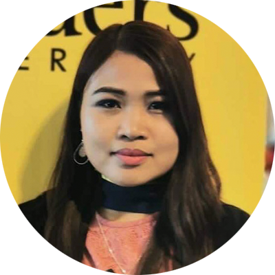 Student Ellaine Dela Cruz.